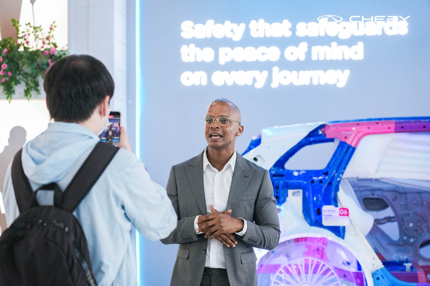 Dealer partners share CHERY safety philosophy Safety For Family