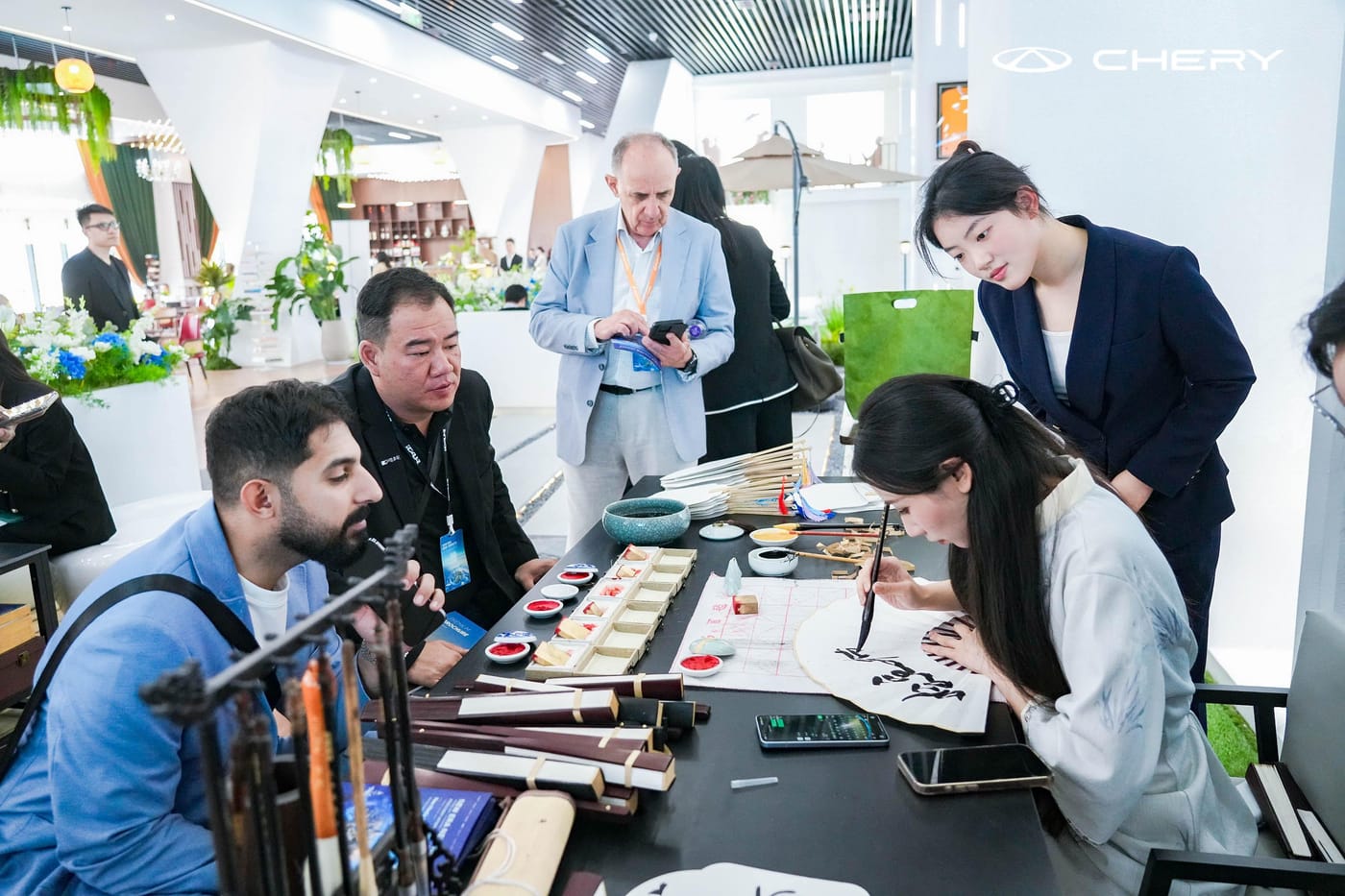 Dealer partners experience Chinese culture at the Ecosystem Exhibition