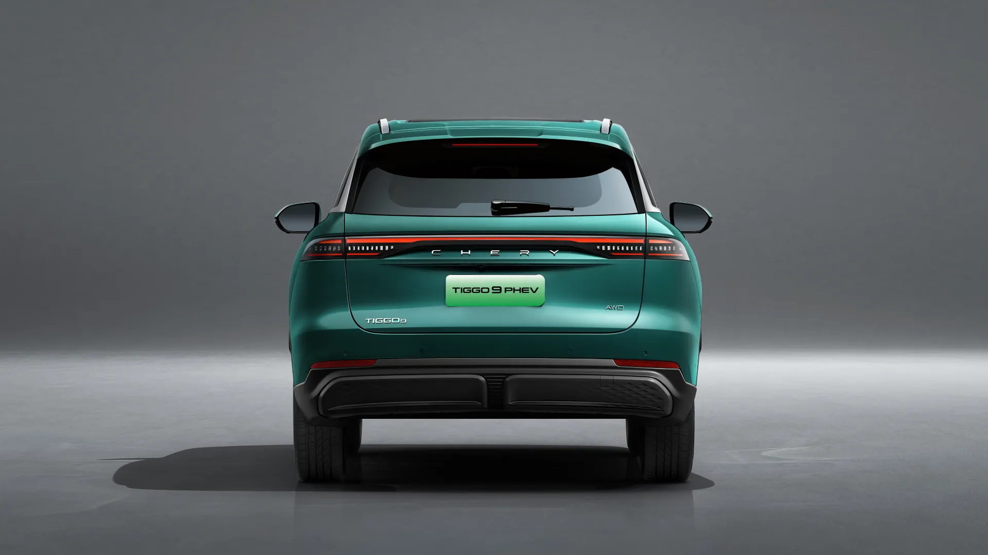  Through taillights with high recognizability