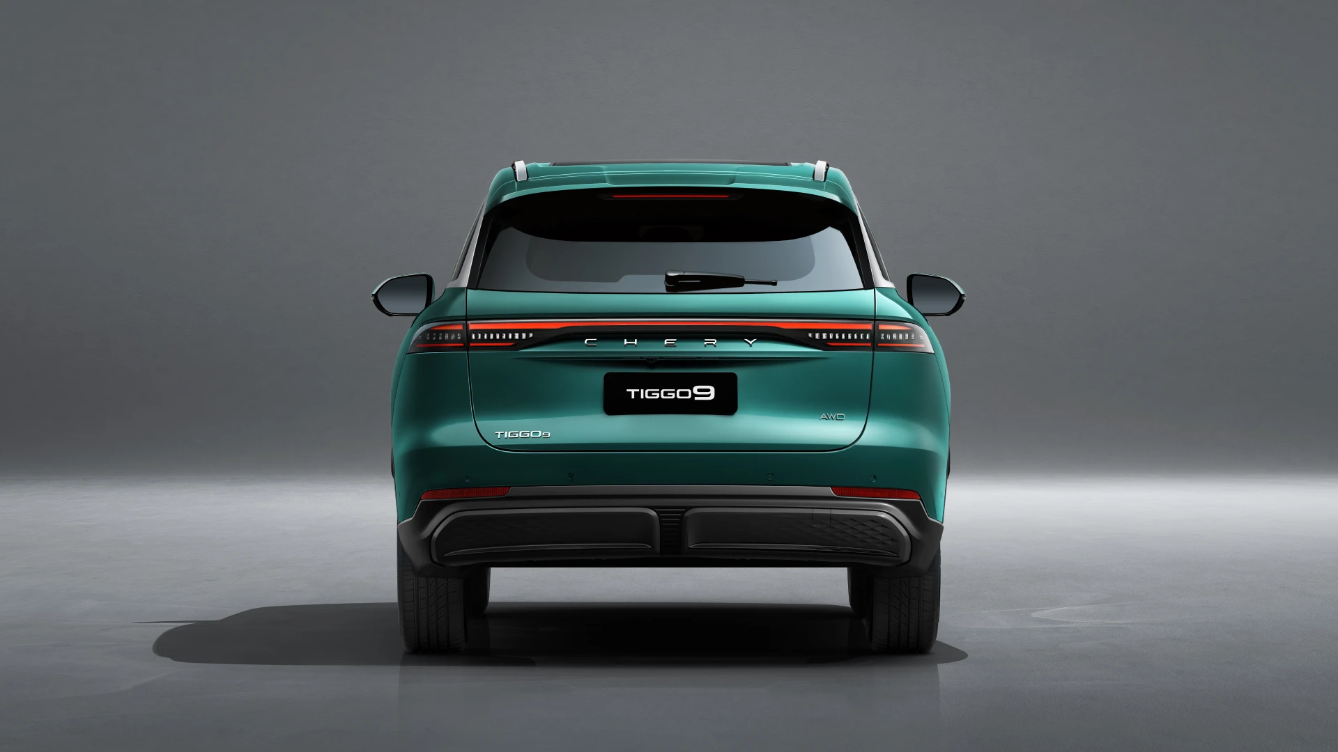 Through taillights with high recognizability