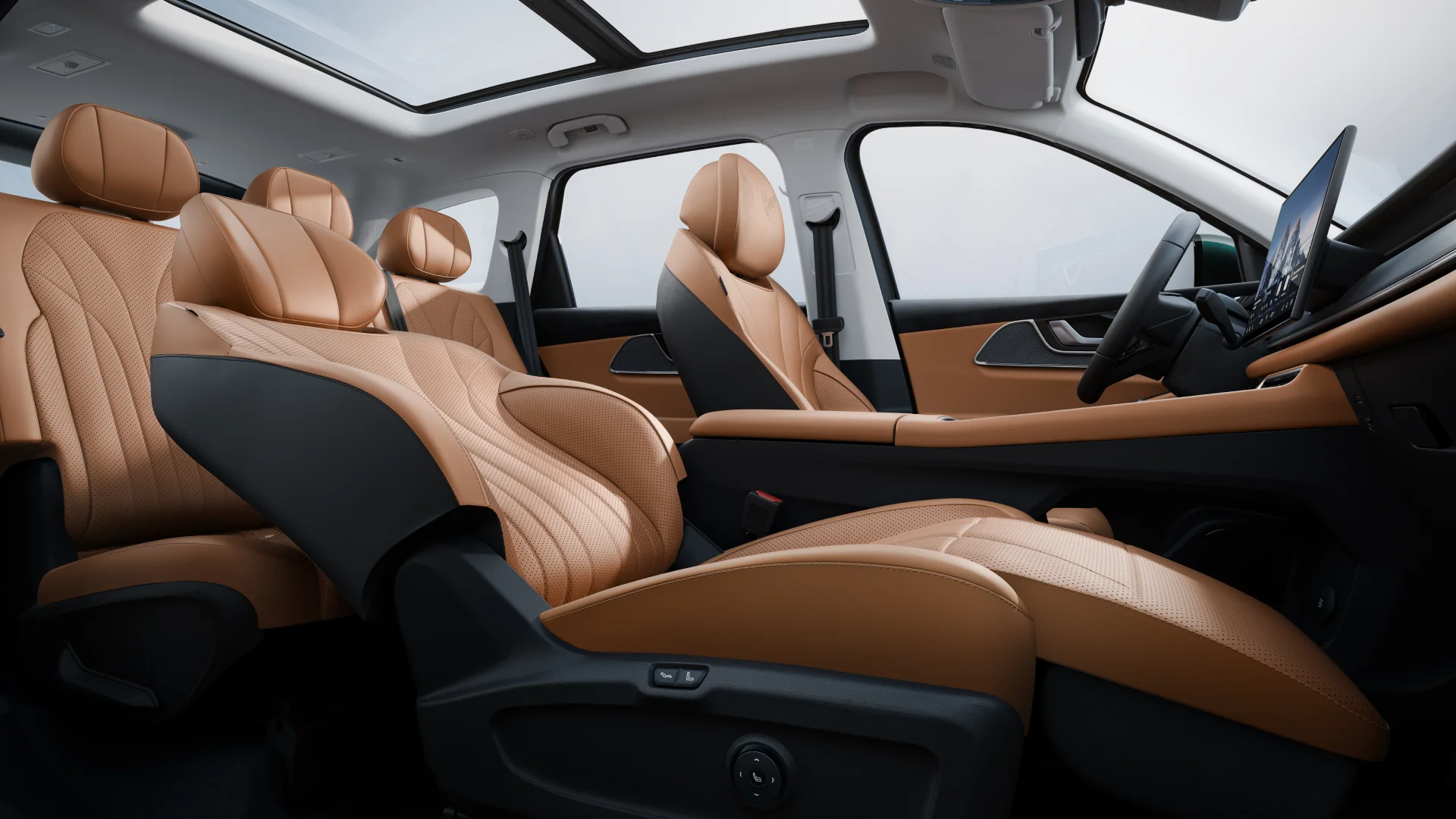 10-Position Seat Massage with Heat & Ventilation